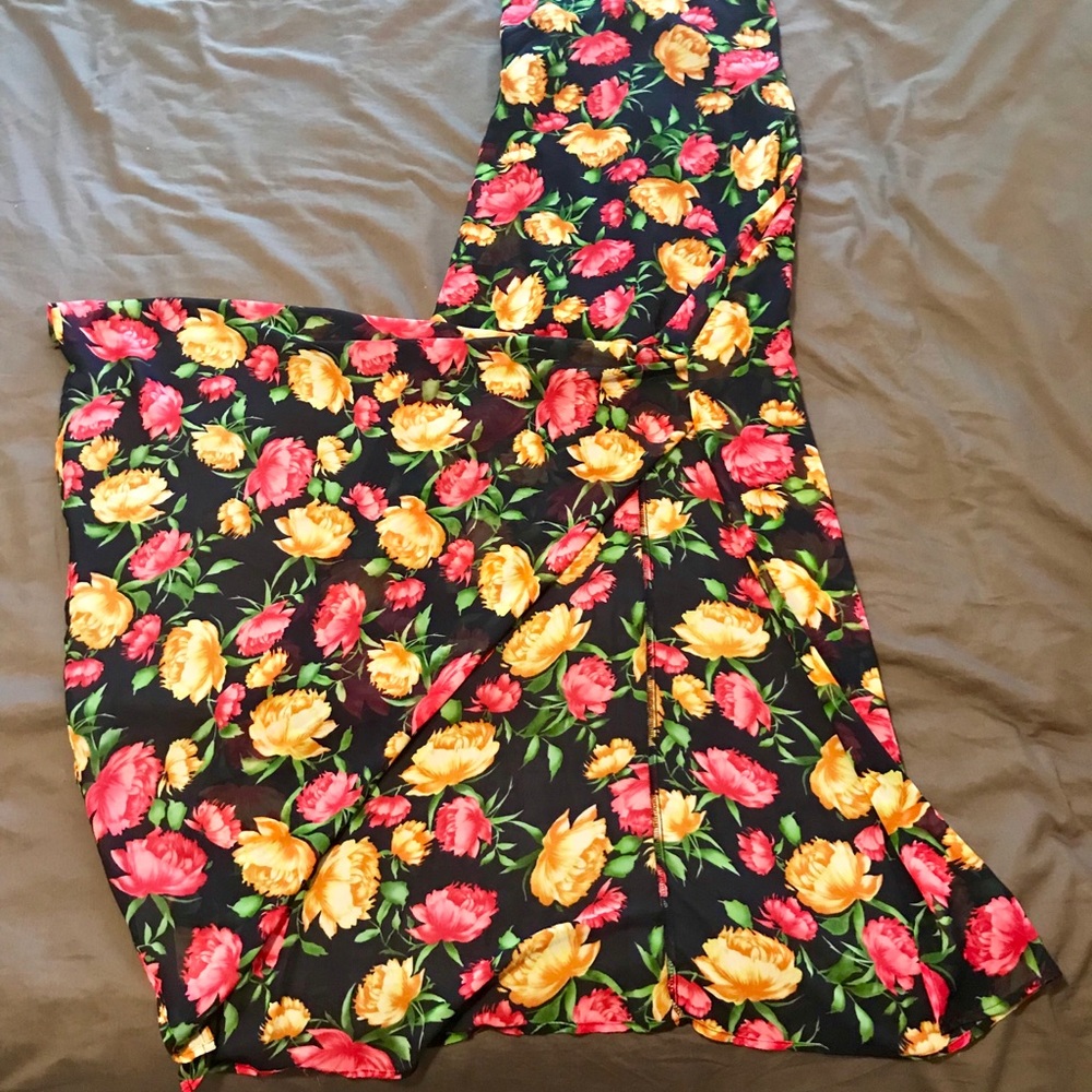 Low back maxi dress